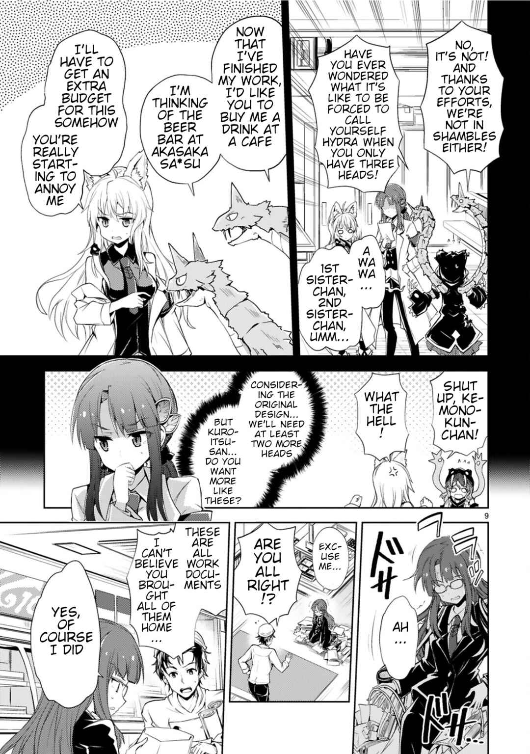 Kaijin Kaihatsubu no Kuroitsu-san Chapter 7 - Page 9