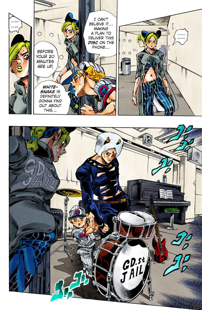 JoJo no Kimyou na Bouken: Part 6 - Stone Ocean Color-ban Chapter 40 - Page 10