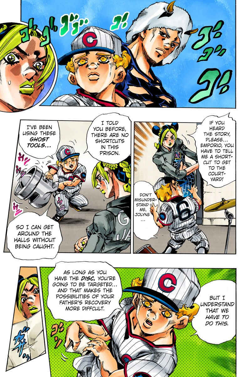 JoJo no Kimyou na Bouken: Part 6 - Stone Ocean Color-ban Chapter 40 - Page 11