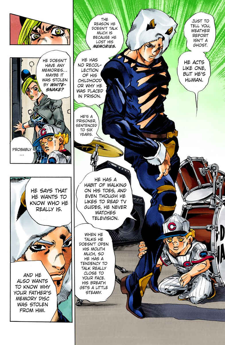 JoJo no Kimyou na Bouken: Part 6 - Stone Ocean Color-ban Chapter 40 - Page 14