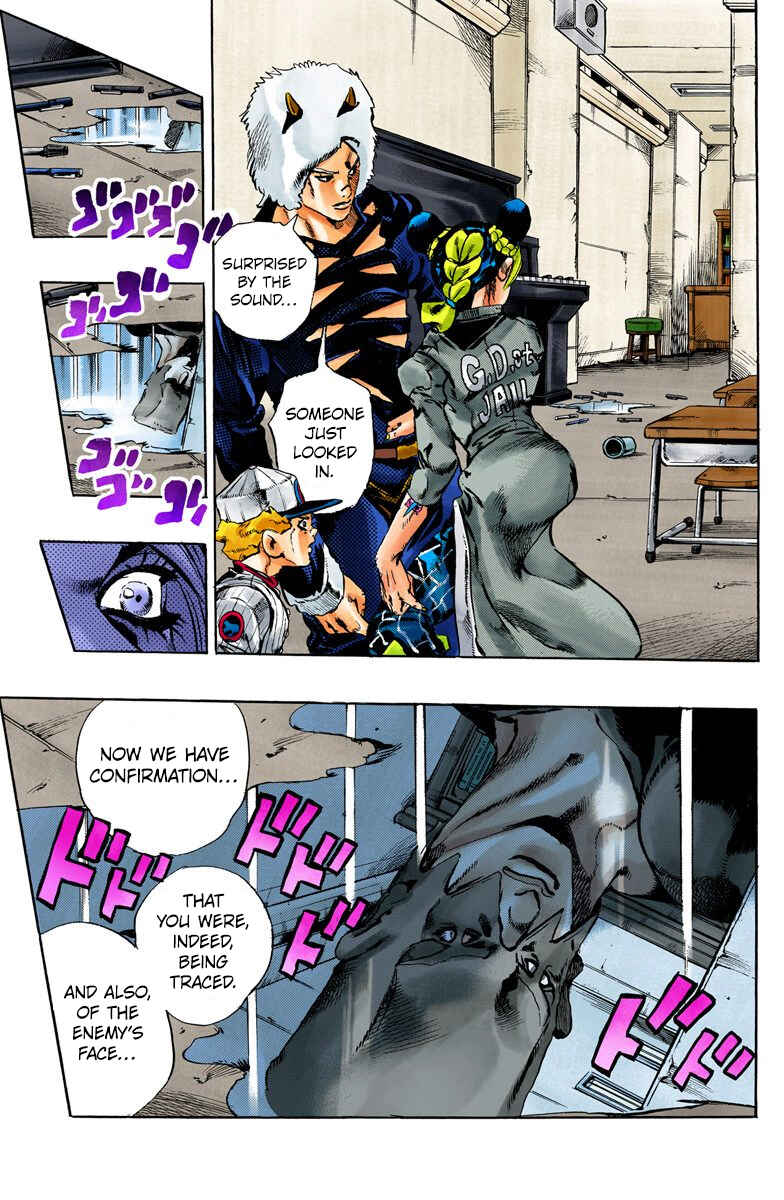 JoJo no Kimyou na Bouken: Part 6 - Stone Ocean Color-ban Chapter 40 - Page 19