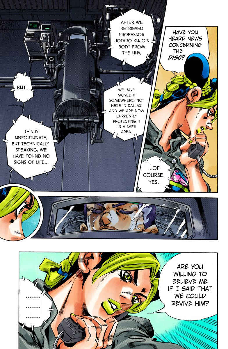 JoJo no Kimyou na Bouken: Part 6 - Stone Ocean Color-ban Chapter 40 - Page 5