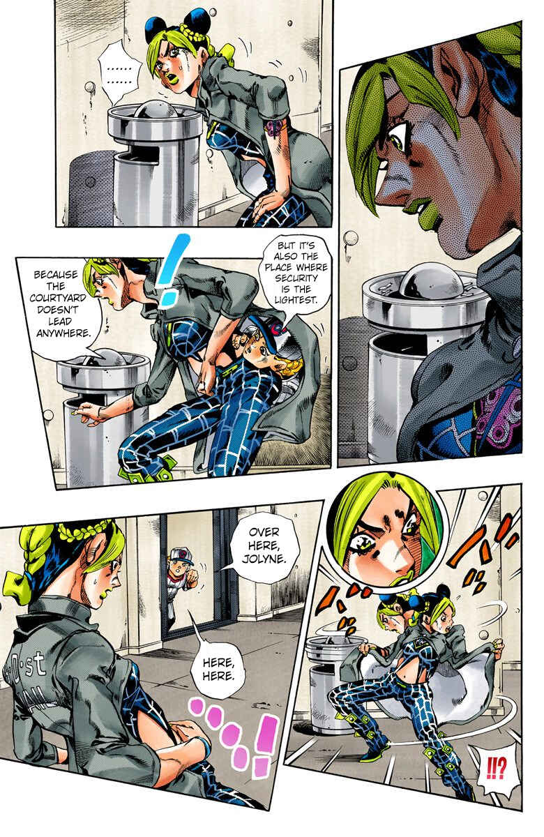 JoJo no Kimyou na Bouken: Part 6 - Stone Ocean Color-ban Chapter 40 - Page 9