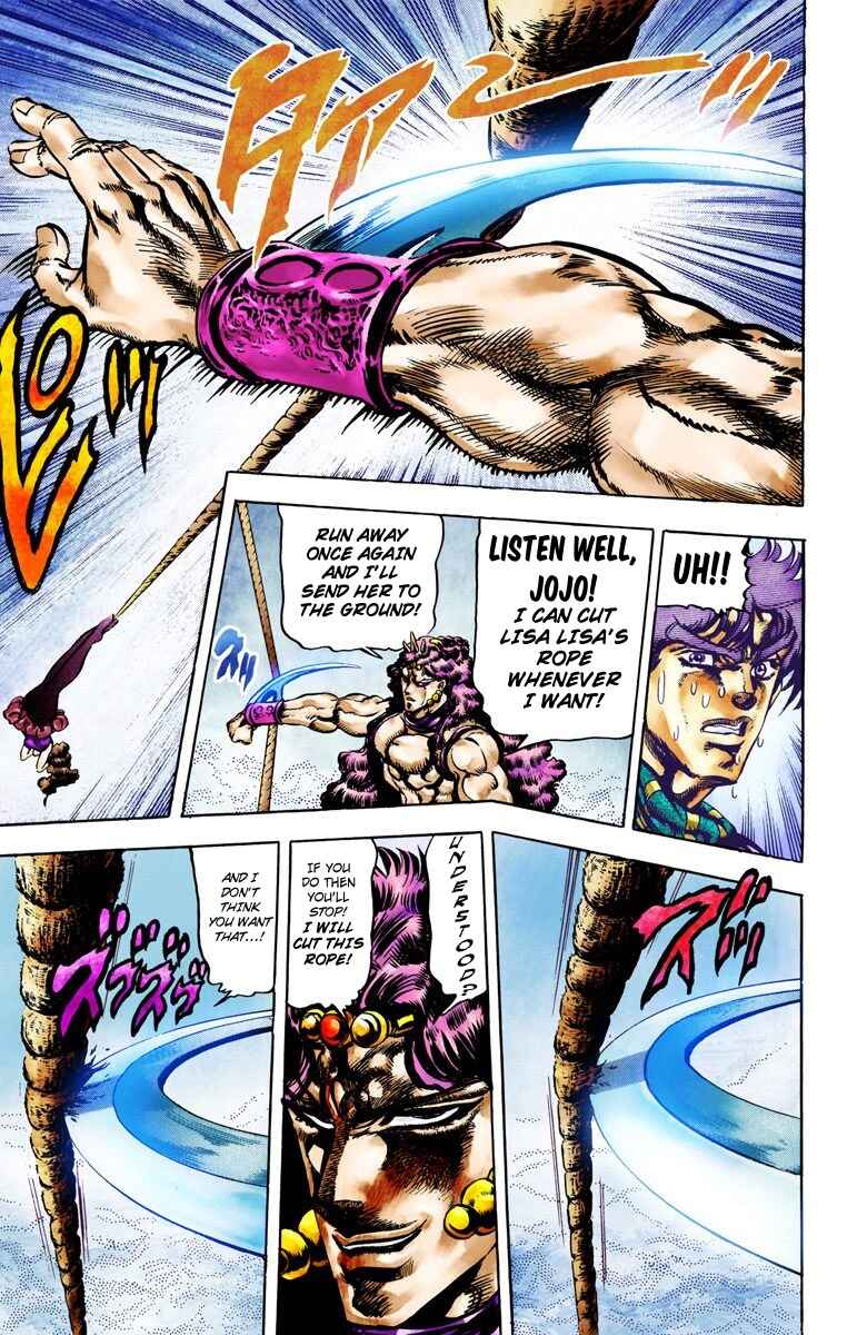 JoJo no Kimyou na Bouken: Part 2 - Sentou Chouryuu Color-ban Chapter 63 - Page 10