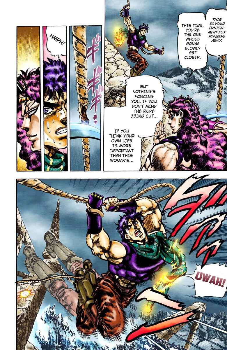 JoJo no Kimyou na Bouken: Part 2 - Sentou Chouryuu Color-ban Chapter 63 - Page 11