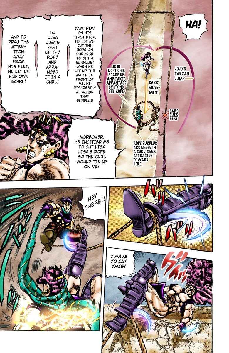 JoJo no Kimyou na Bouken: Part 2 - Sentou Chouryuu Color-ban Chapter 63 - Page 16