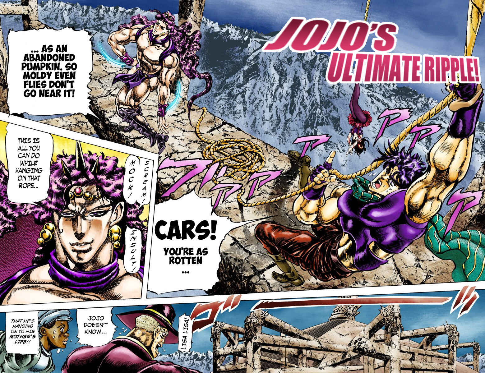 JoJo no Kimyou na Bouken: Part 2 - Sentou Chouryuu Color-ban Chapter 63 - Page 2