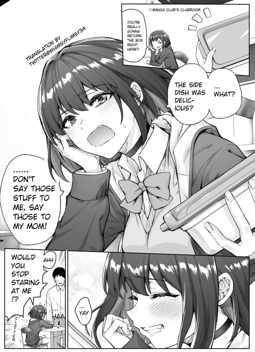 Ichinichi Goto ni Tsun ga Hetteku Tsuntsuntsuntsuntsuntsuntsuntsuntsuntsuntsundere Joshi Chapter 13.1 - Page 1