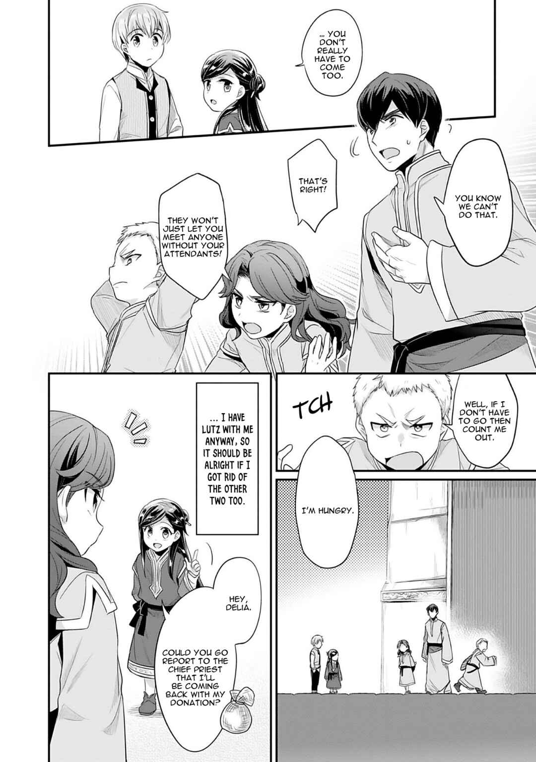 Honzuki no Gekokujou: Shisho ni Naru tame ni wa Shudan o Erandeiraremasen—Dai-2 Bu: Hon no Tamenara Miko ni Naru! Chapter 1 - Page 45