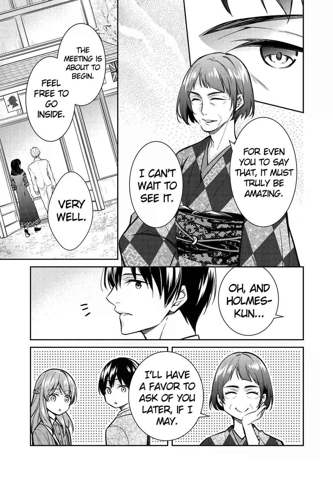 Kyouto Teramachi Sanjou no Holmes Chapter 40 - Page 35