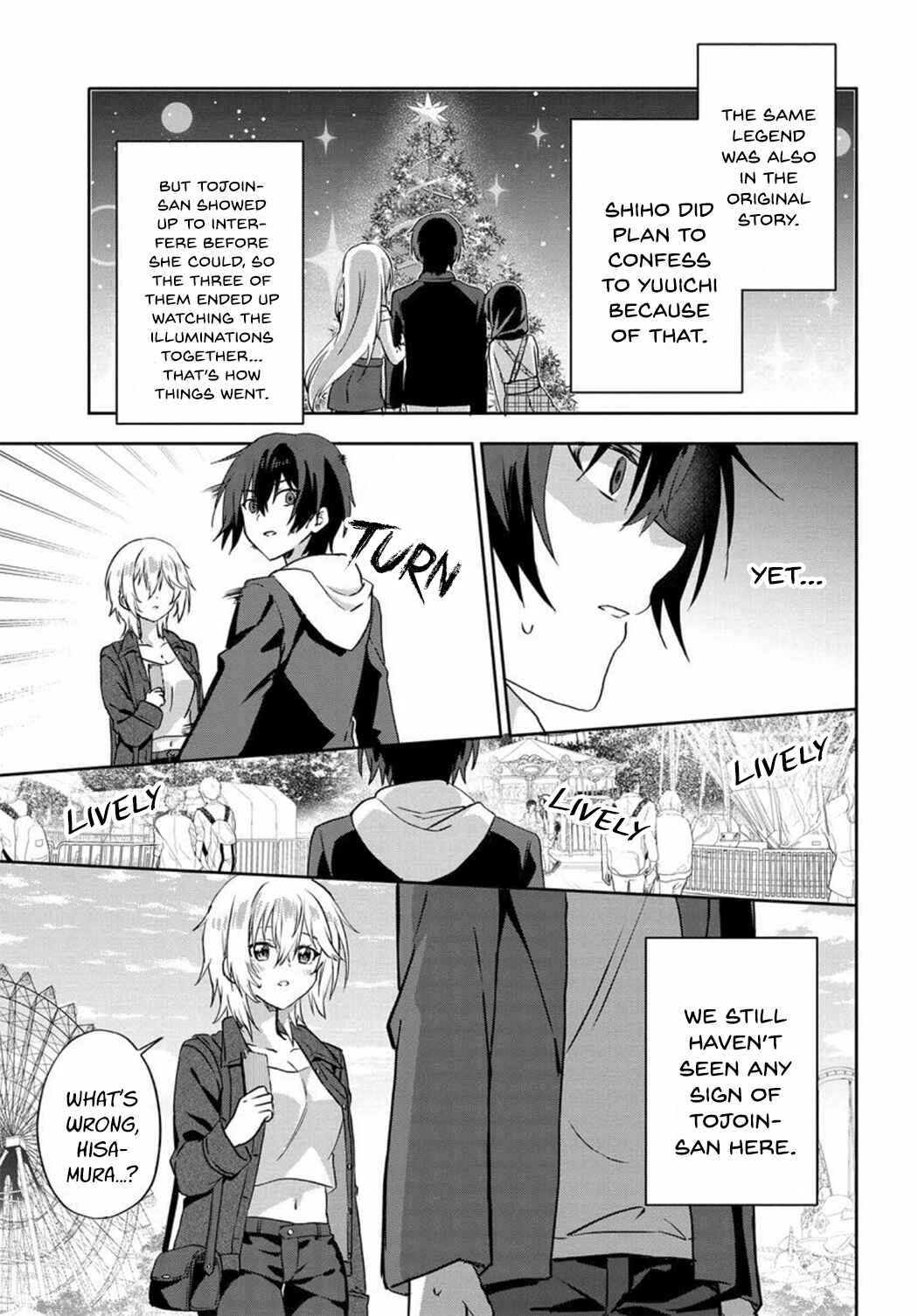 Love Comedy Manga ni Haitteshimatta node, Oshi no Make Heroine wo Zenryoku de Shiawase ni Suru Chapter 7.3 - Page 8
