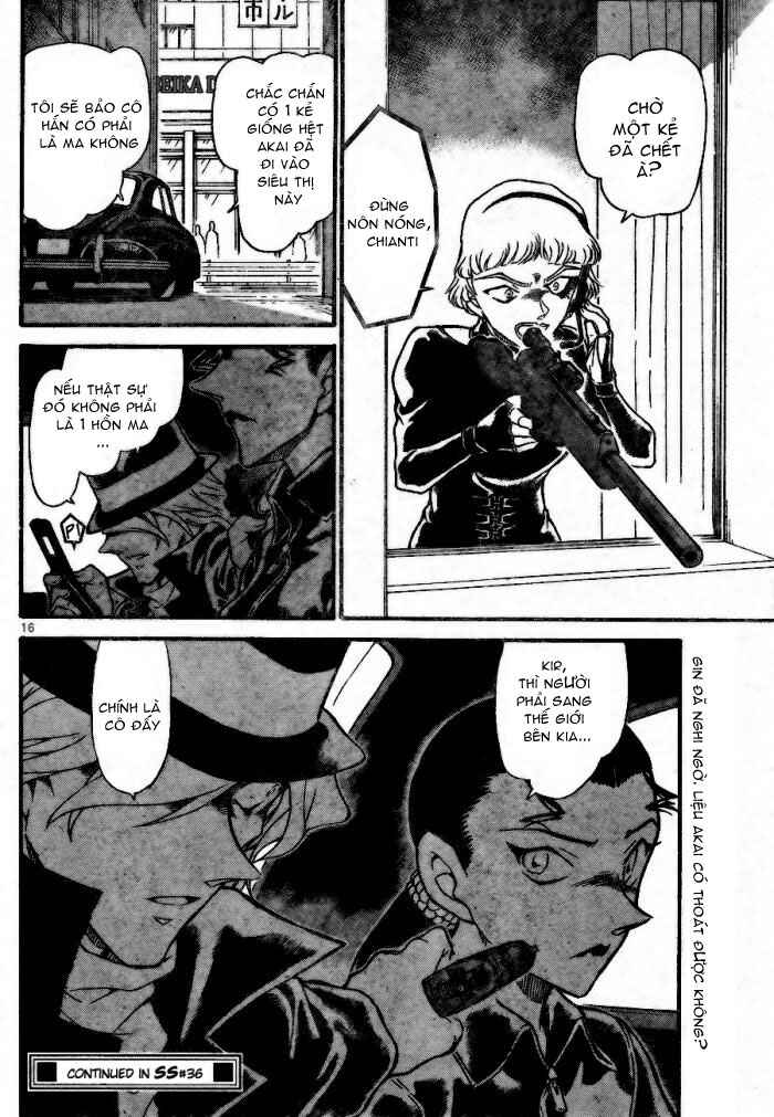 Meitantei Conan vs. Kuro-zukume no Otokotachi Chapter 14 - Page 19