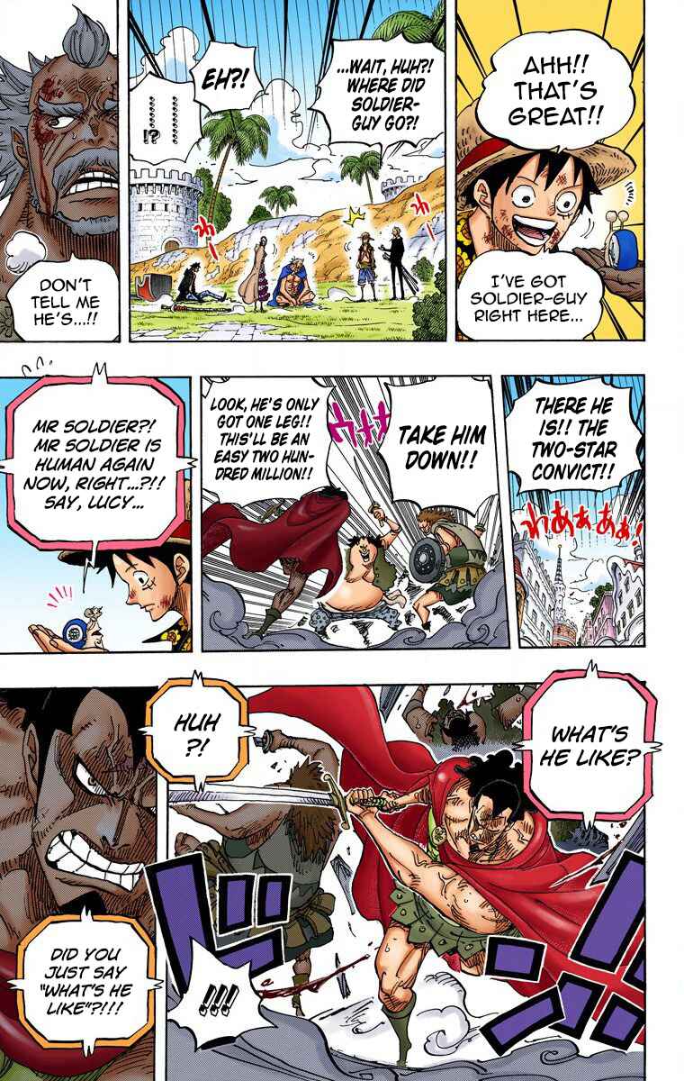 One Piece (Official Colored) Chapter 746 - Page 15
