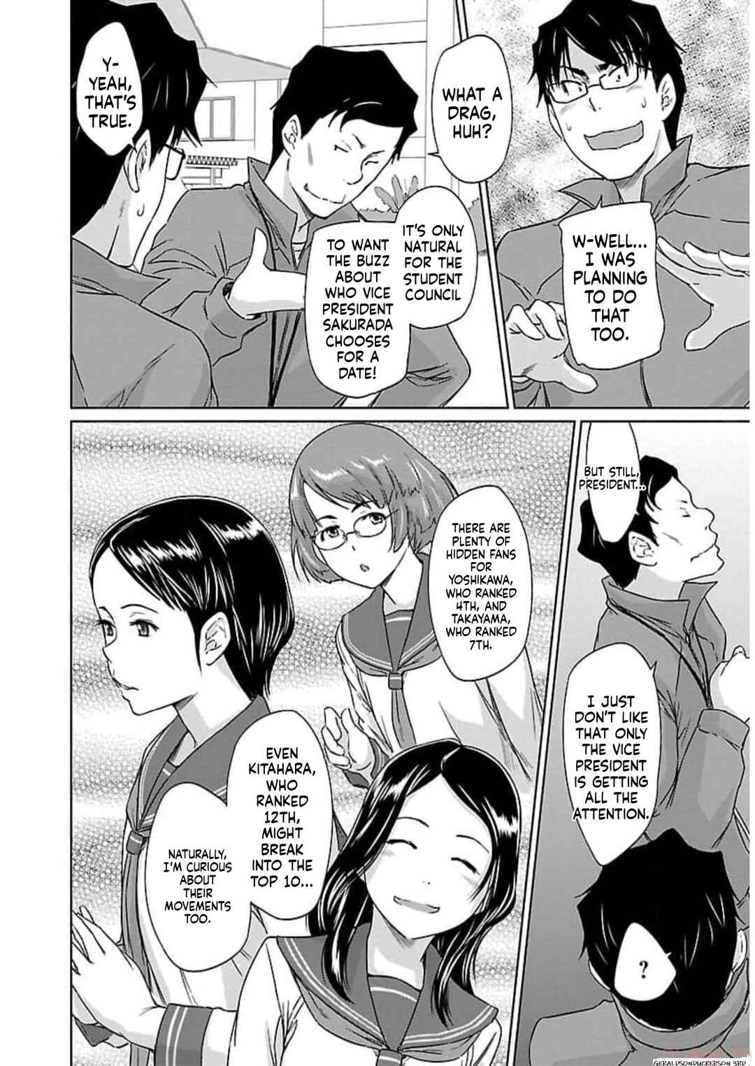 Ren'ai Shikou Seitokai Chapter 33 - Page 8