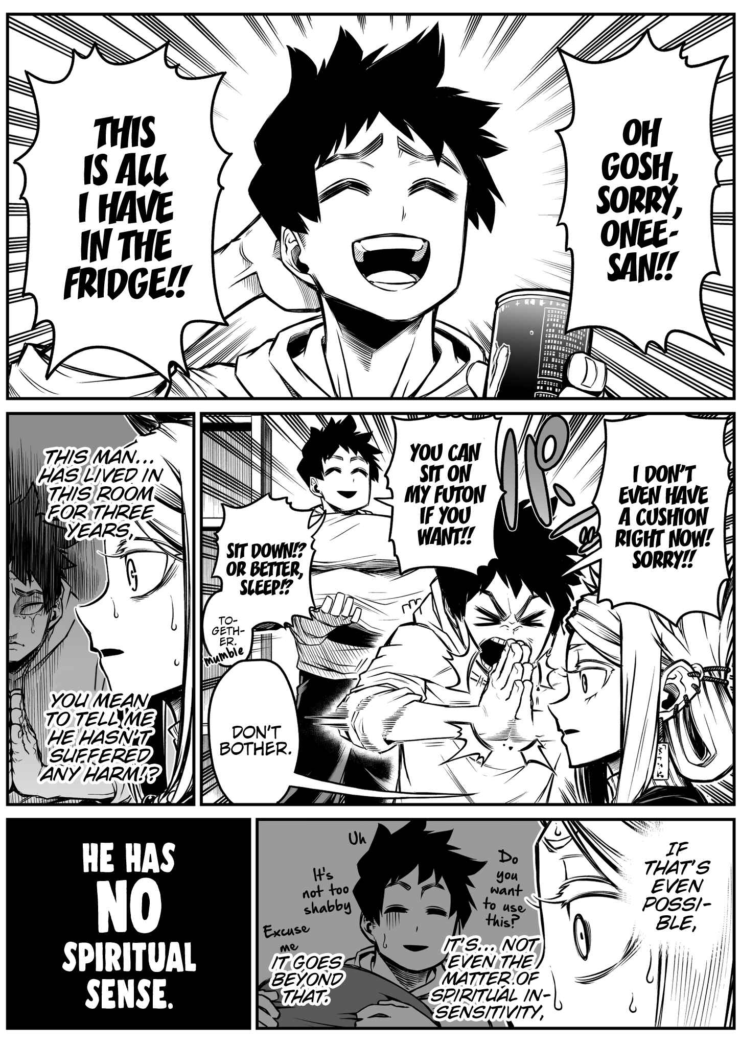 The Strongest Earthbound Spirit and the Guy With No Spiritual Sense Chapter 16 - Page 2