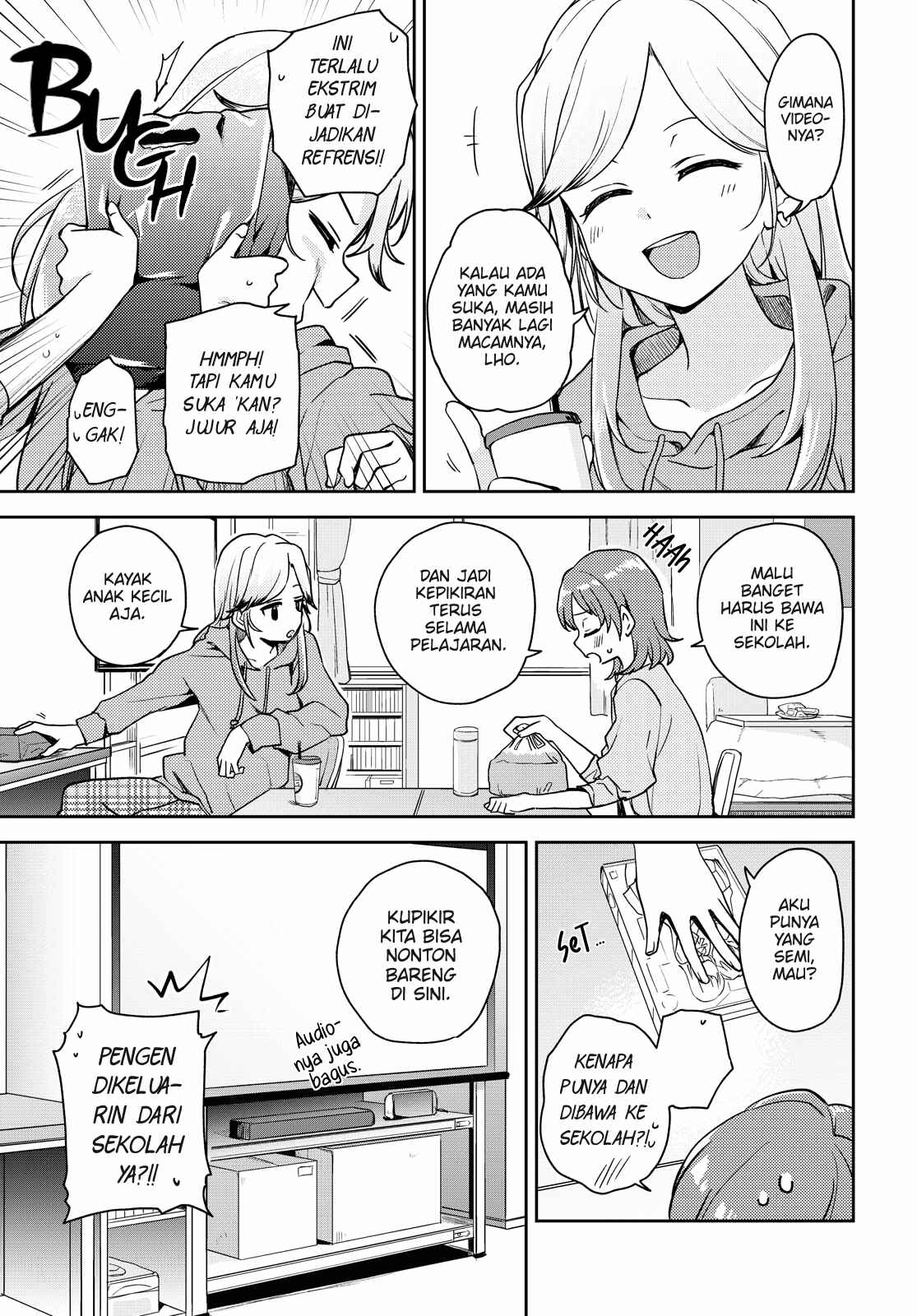 Asumi-chan wa Les Fuuzoku ni Kyoumi ga Arimasu! Chapter 2 - Page 11