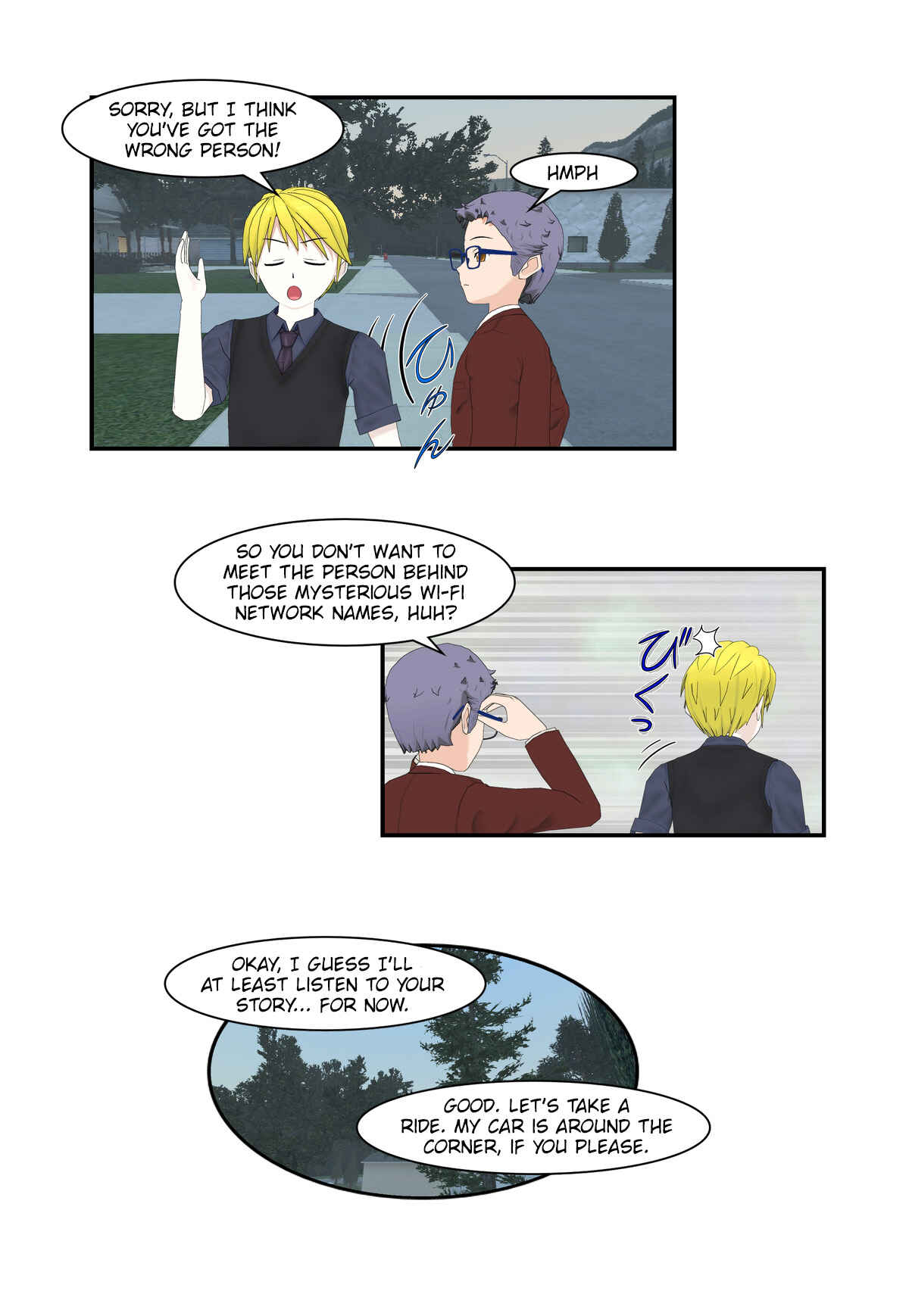 Chuyện tình Wi-Fi Chapter 4 - Page 3