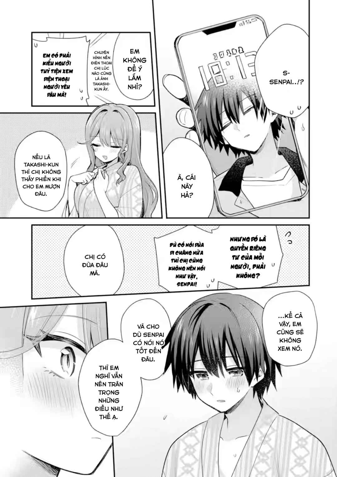 Osake to Senpai Kanojo to no Amaama Doukyo Lovecome wa Nijuusai ni Natte kara Chapter 10 - Page 26
