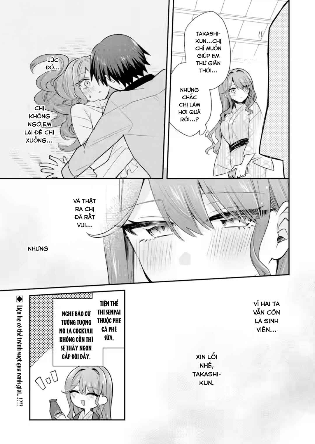 Osake to Senpai Kanojo to no Amaama Doukyo Lovecome wa Nijuusai ni Natte kara Chapter 10 - Page 28