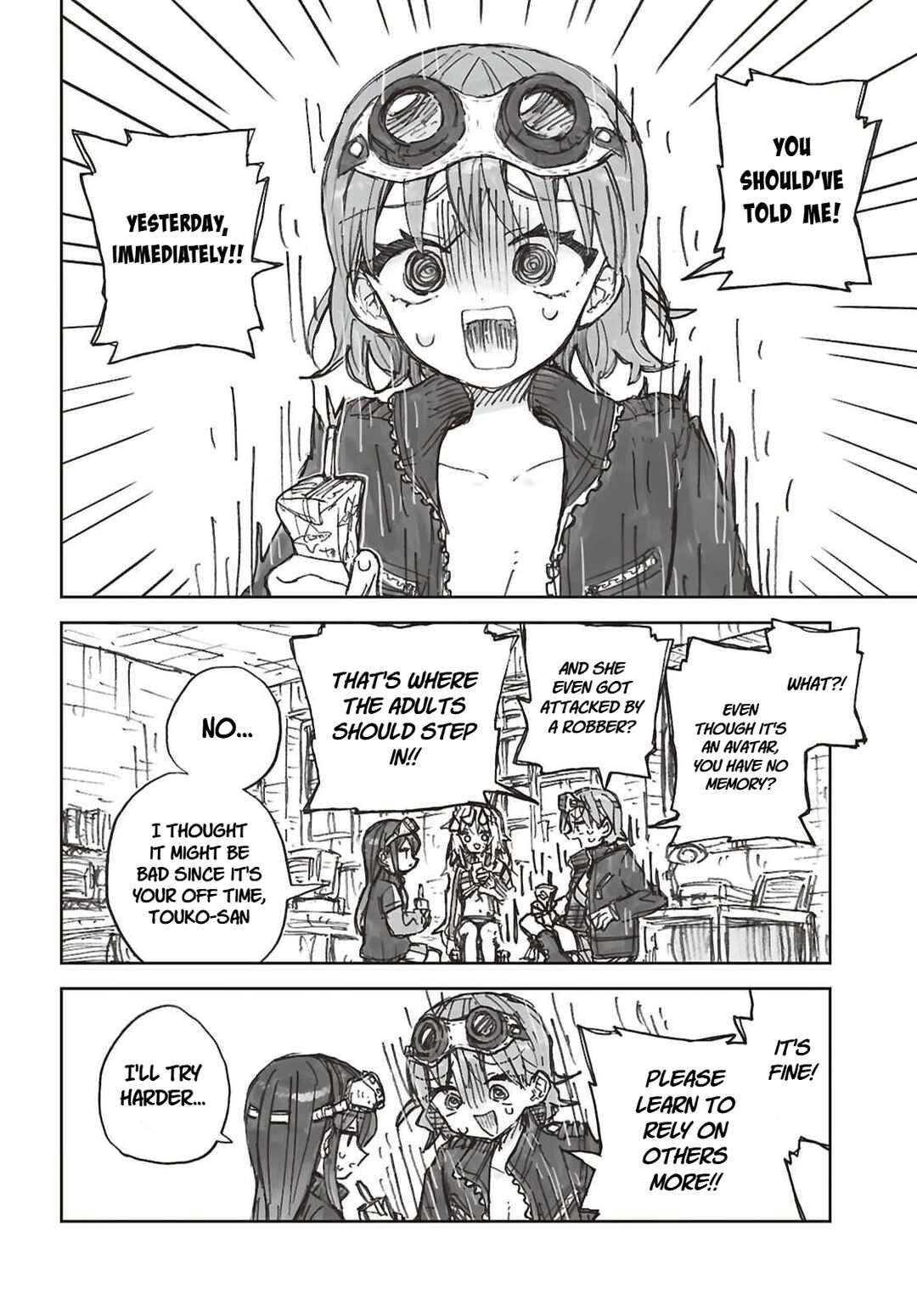Zangai Shoujo, Kirakira na Sekai no Soko Chapter 2 - Page 12