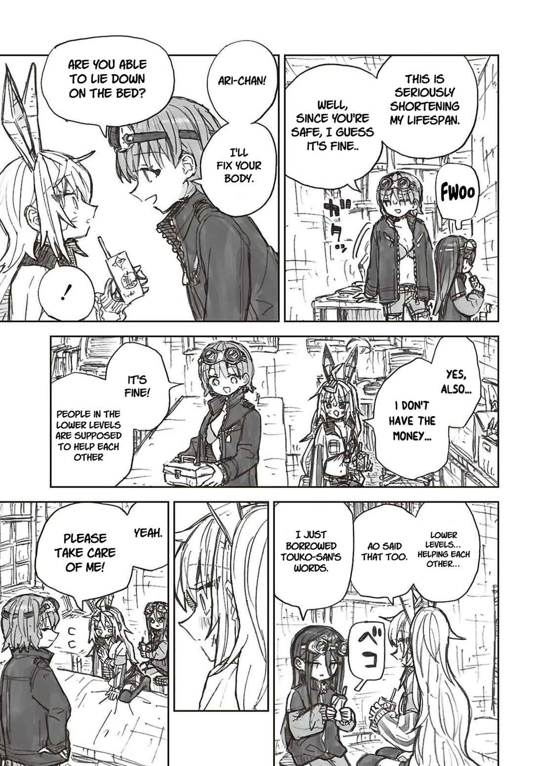 Zangai Shoujo, Kirakira na Sekai no Soko Chapter 2 - Page 13
