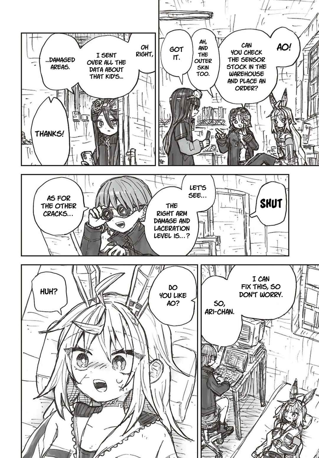Zangai Shoujo, Kirakira na Sekai no Soko Chapter 2 - Page 14