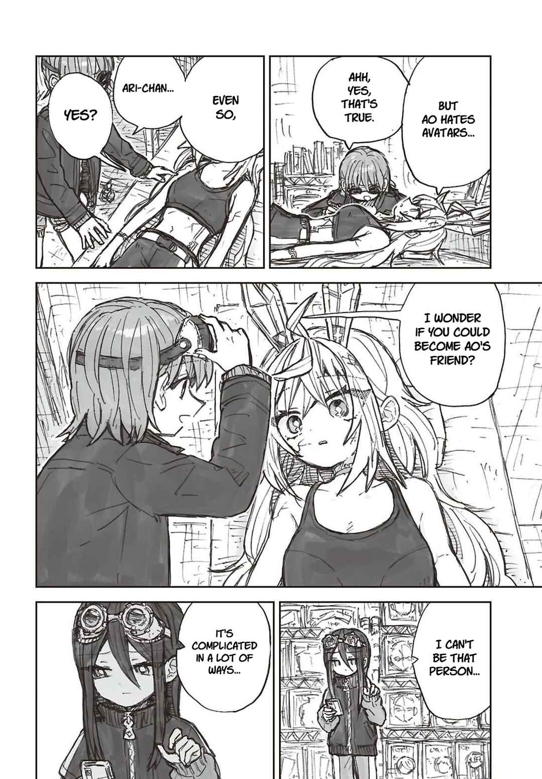 Zangai Shoujo, Kirakira na Sekai no Soko Chapter 2 - Page 16