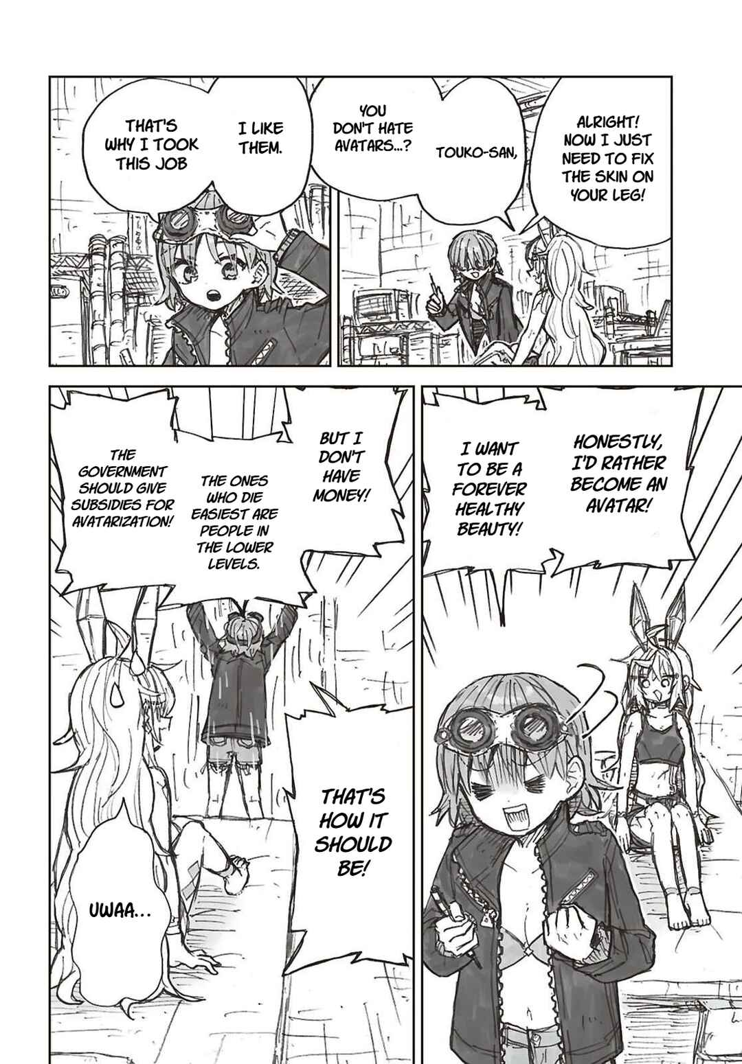 Zangai Shoujo, Kirakira na Sekai no Soko Chapter 2 - Page 18