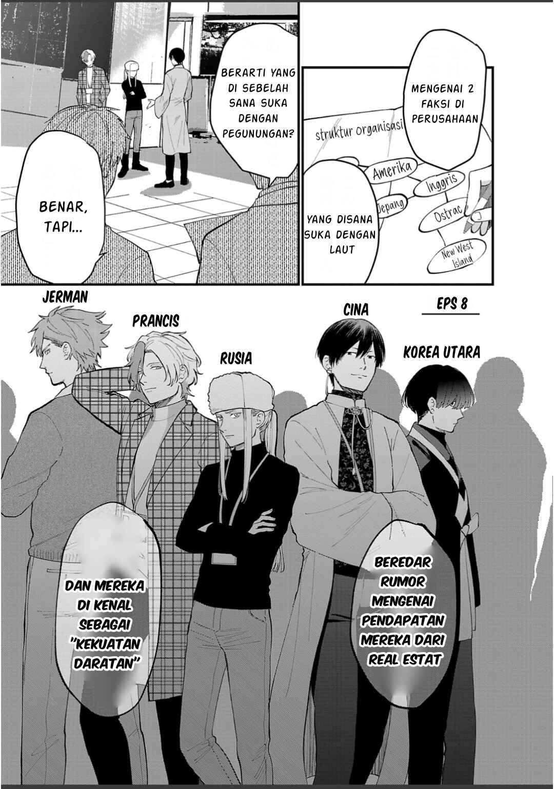 Chiseigaku Boys ~Koku ga Salaryman ni natte Hataraku Kaisha~ Chapter 8 - Page 2
