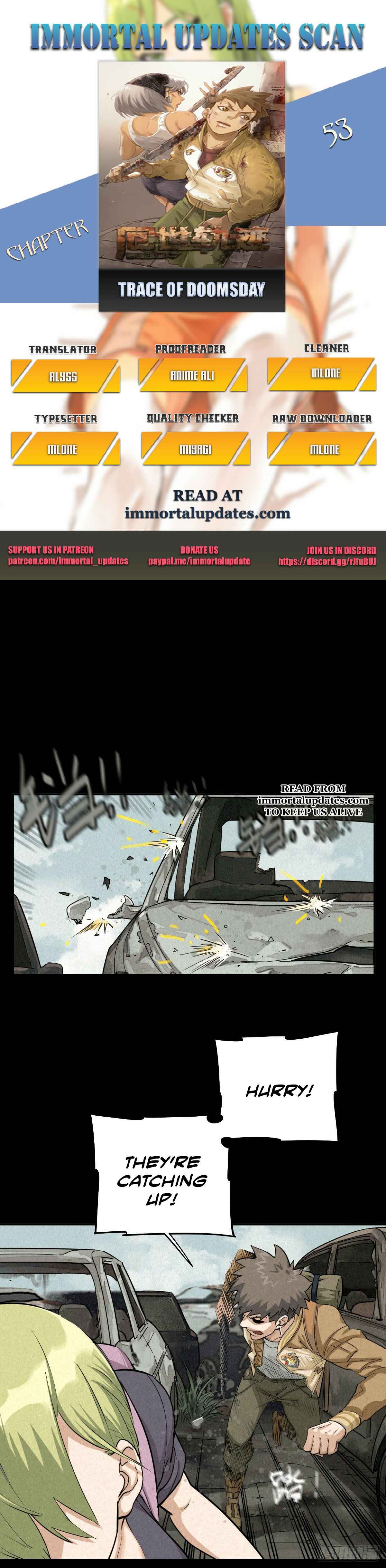 Trace of Doomsday Chapter 53 - Page 1