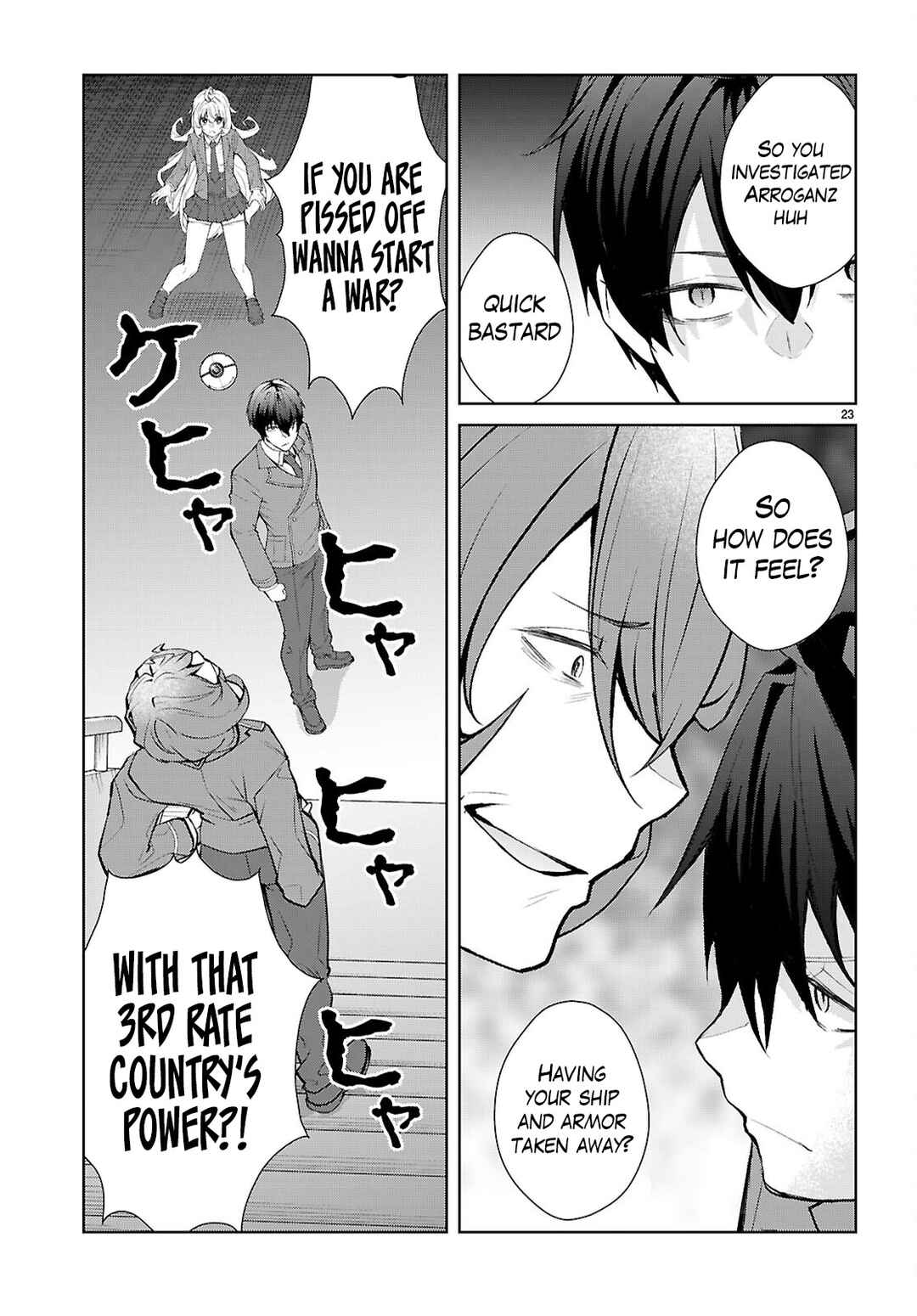 Otome Game Sekai wa Mob ni Kibishii Sekai desu (Kyouwakoku-hen) Chapter 5 - Page 23