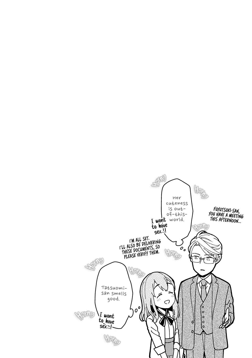 'Ecchi Shitai' to Itte Kure - Seijin (?) Buchou to Junshin (?) OL Chapter 5.5 - Page 7