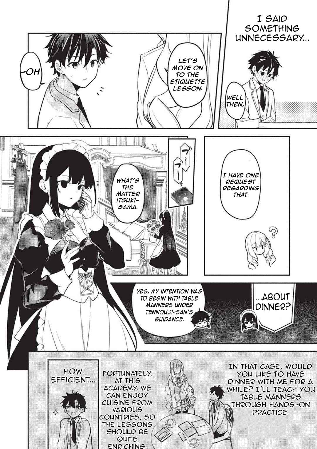 Saijo no Osewa - Takane no Hana-darake na Meimonkou de, Gakuin Ichi no Ojousama (Seikatsu Nouryoku Kaimu) wo Kagenagara Osewa Suru koto ni narimashita Chapter 26 - Page 19