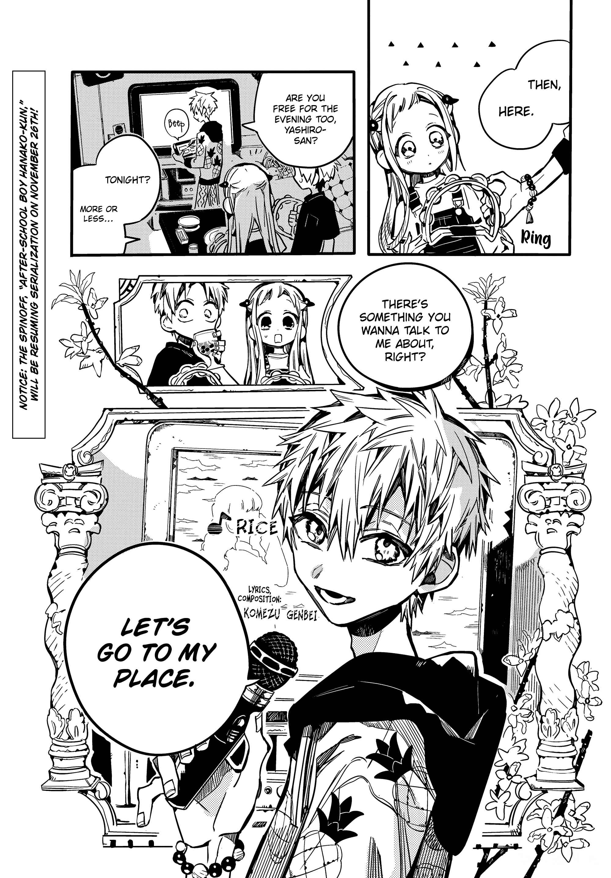 Jibaku Shounen: Hanako-kun Chapter 72 - Page 35