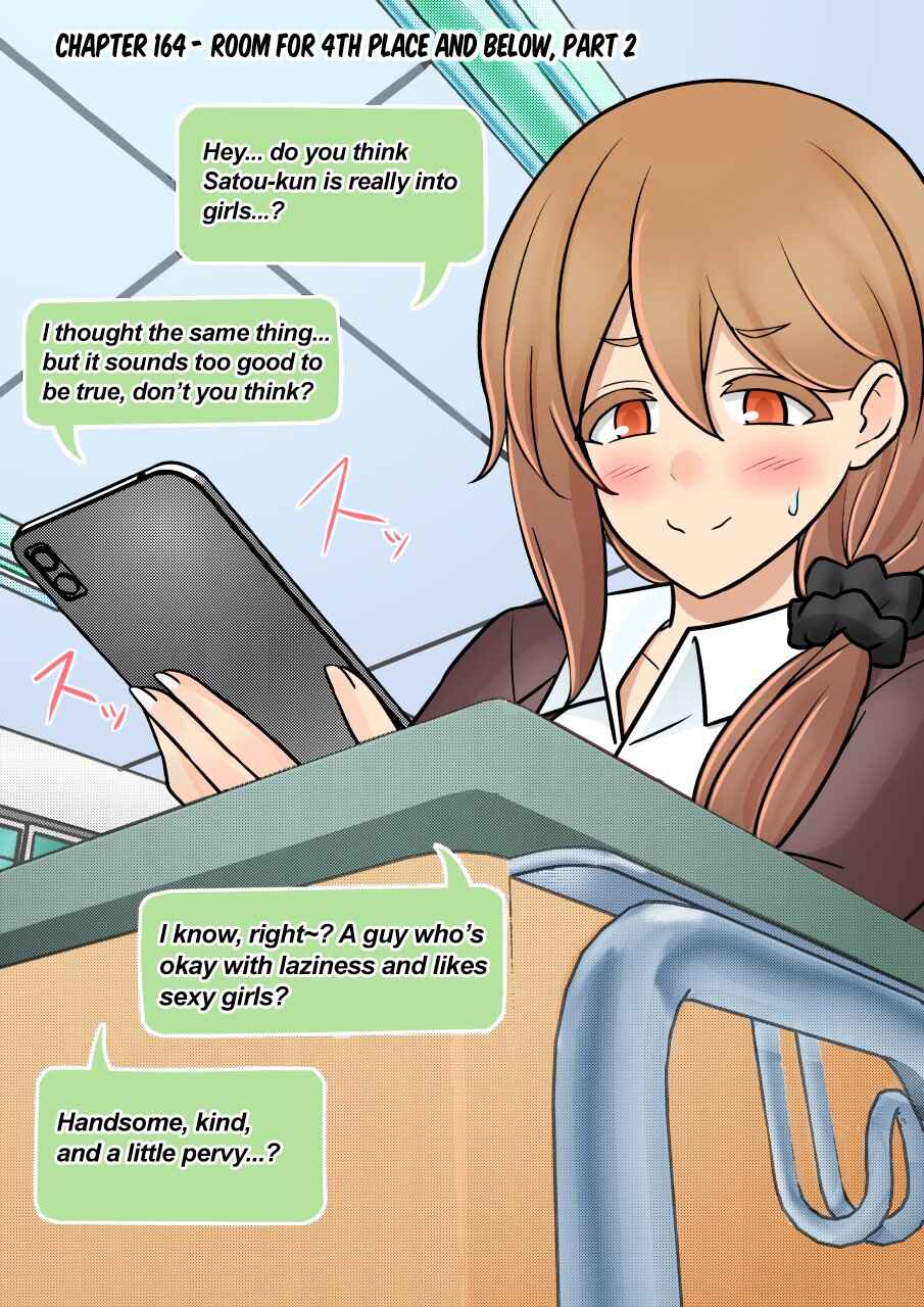 Danjo-hi 1:39 no Heikou Sekai wa Omoi no Hoka Futsuu (Fan Colored) Chapter 164 - Page 1