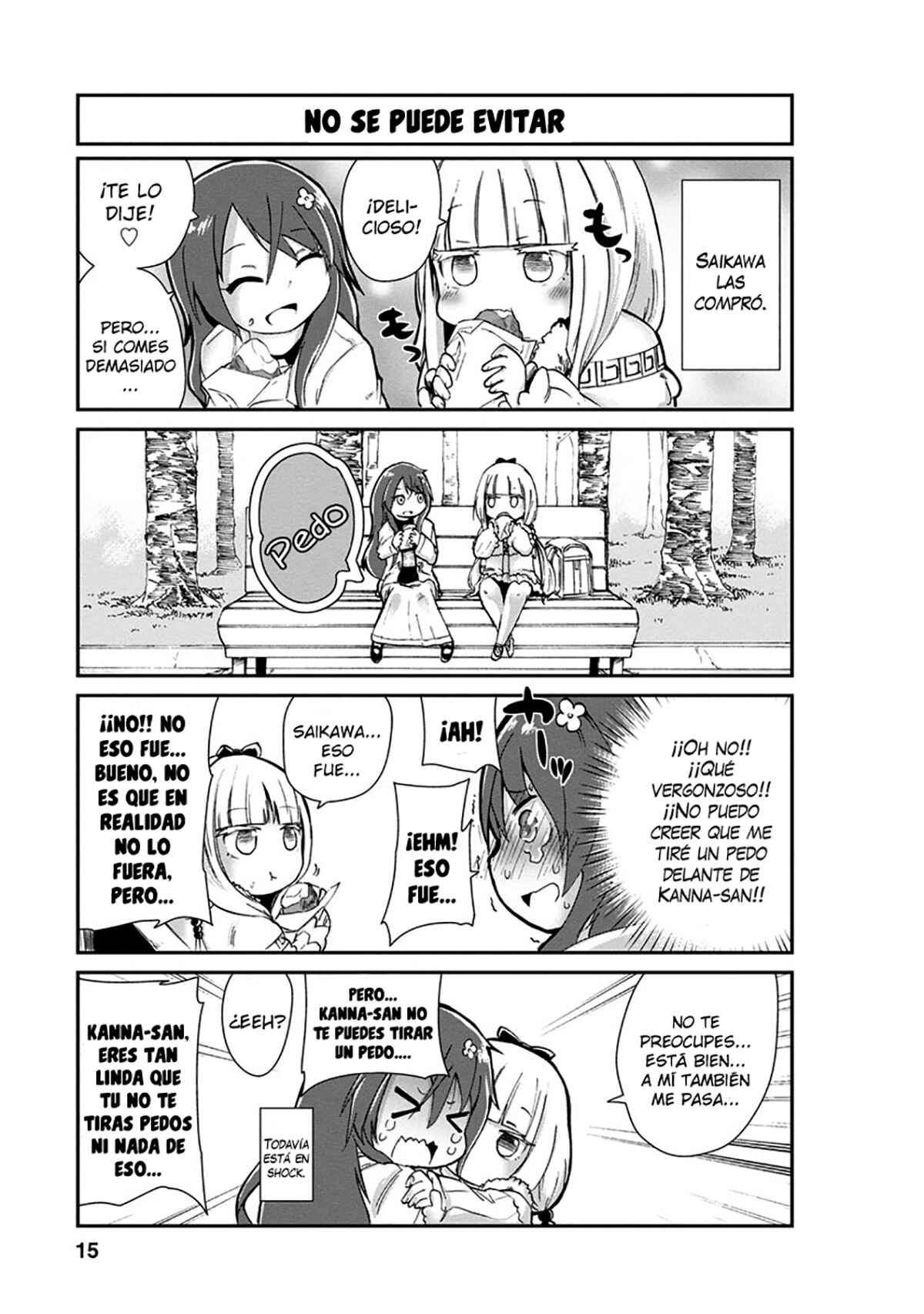 Kobayashi-san Chi no Maid Dragon - Kanna no Nichijou Chapter 1 - Page 15