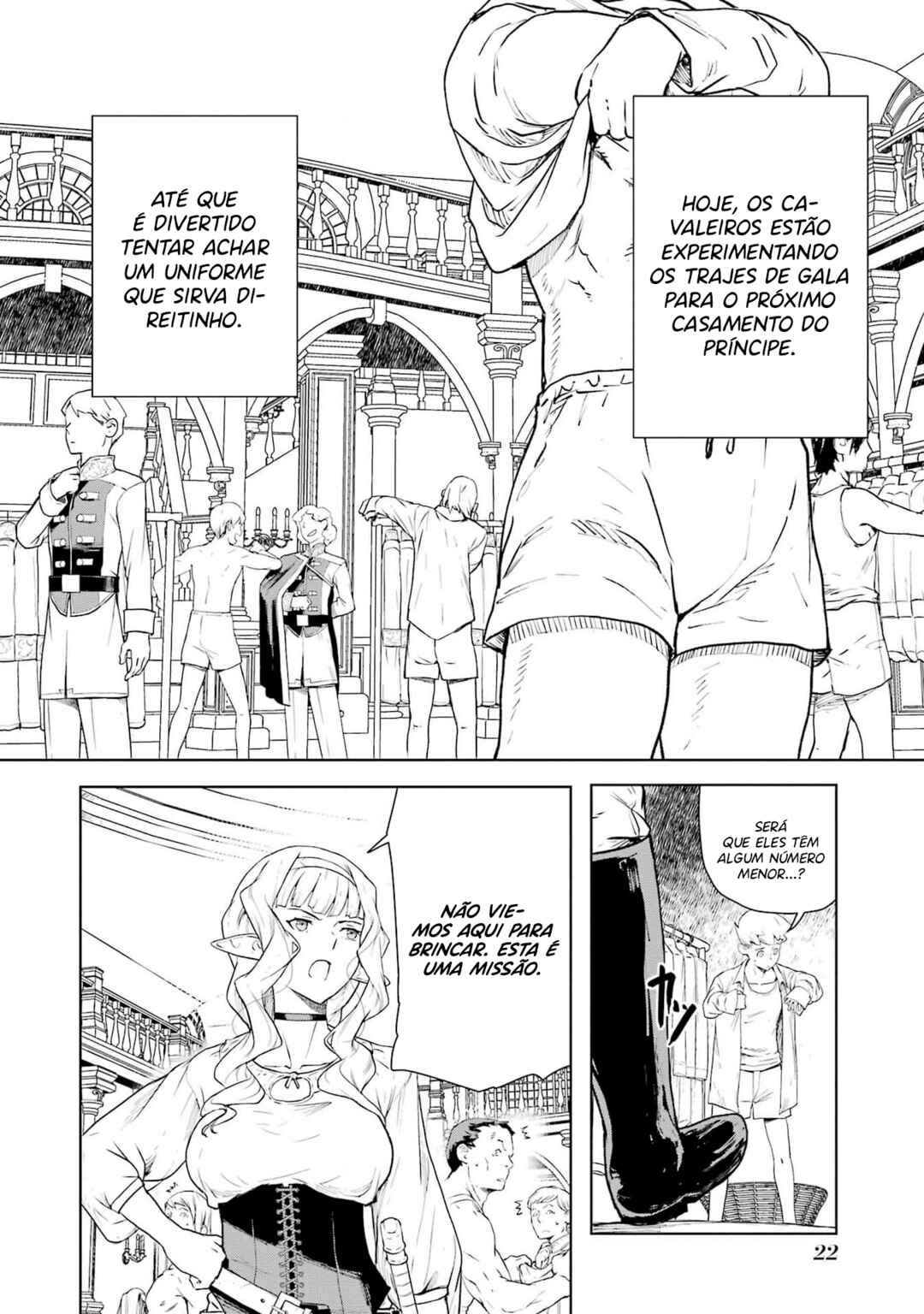 Kishi Danchou no Elf-san datte Otome ga Shitai. Chapter 12 - Page 3