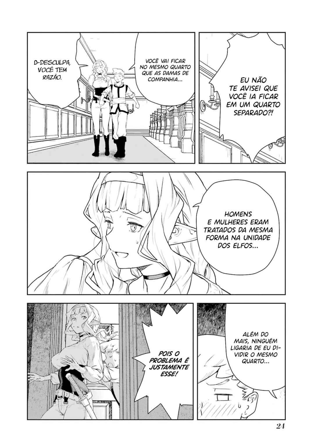 Kishi Danchou no Elf-san datte Otome ga Shitai. Chapter 12 - Page 5