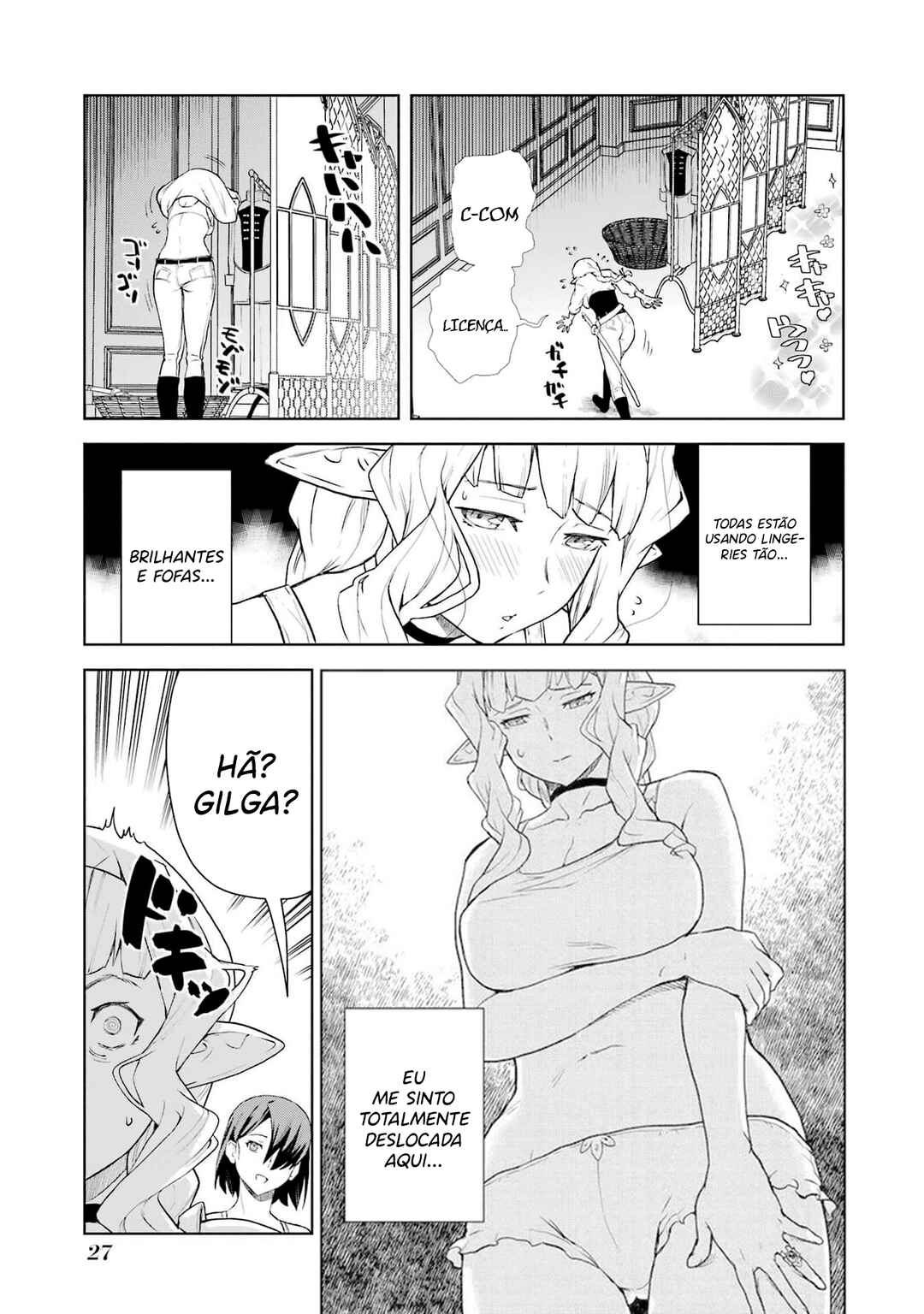 Kishi Danchou no Elf-san datte Otome ga Shitai. Chapter 12 - Page 8