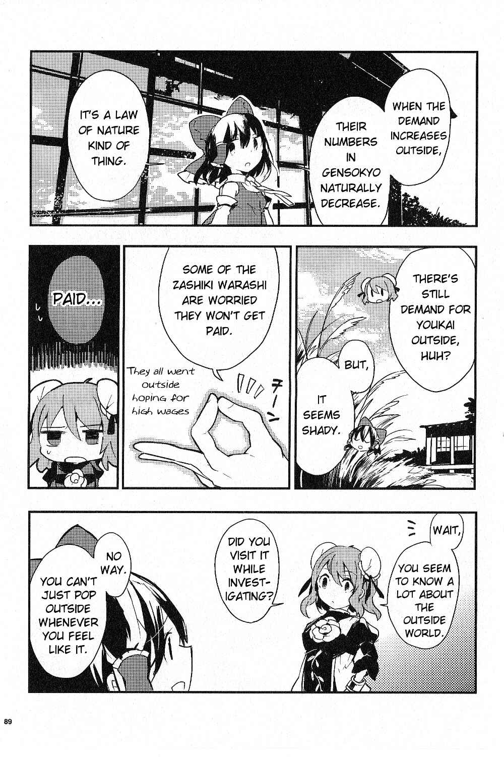 Touhou Ibara Kasen ~ Wild and Horned Hermit. Chapter 14 - Page 11