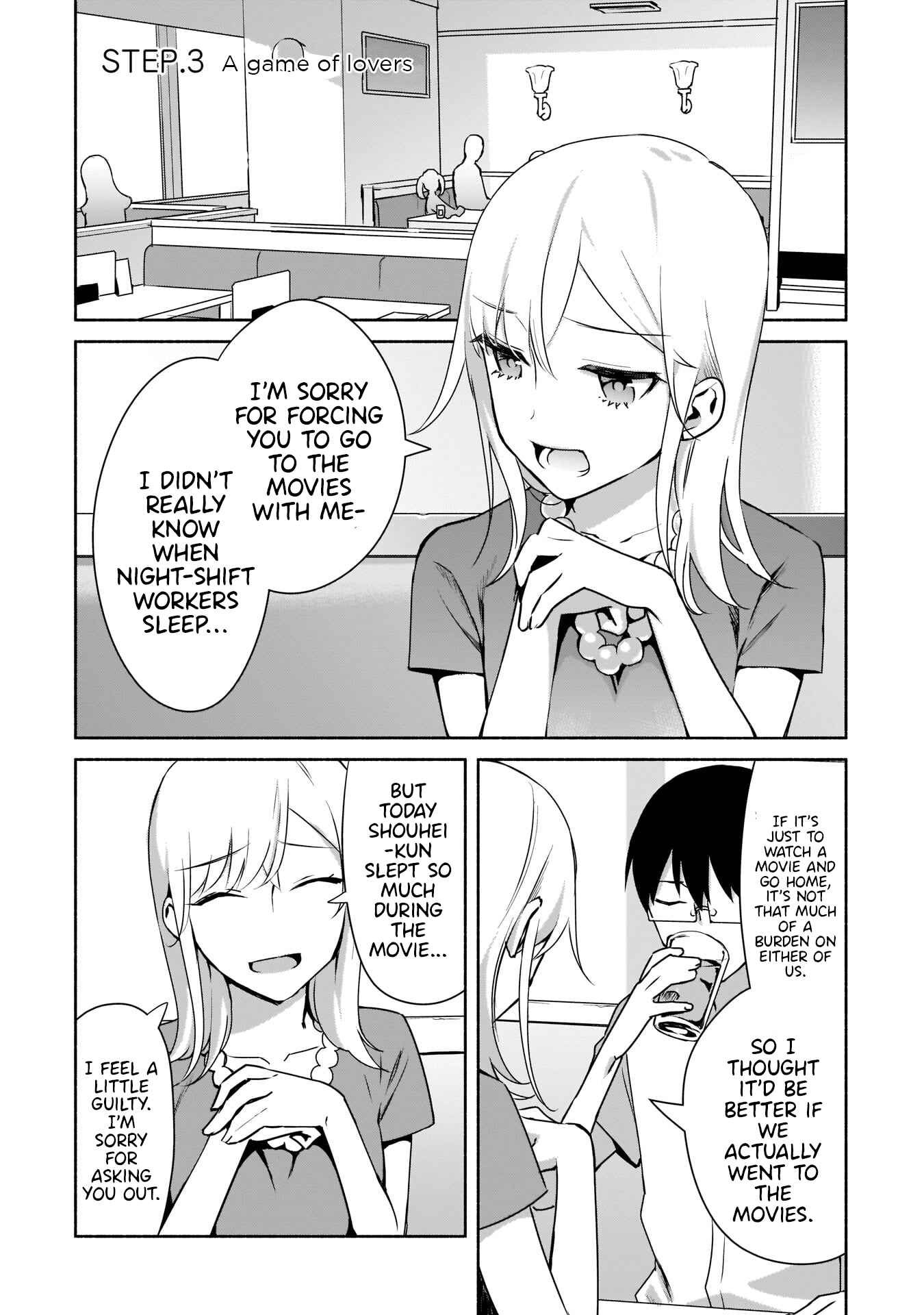 Bocchi no Boku ni Kyousei Kanojo ga Yattekita Chapter 3 - Page 1