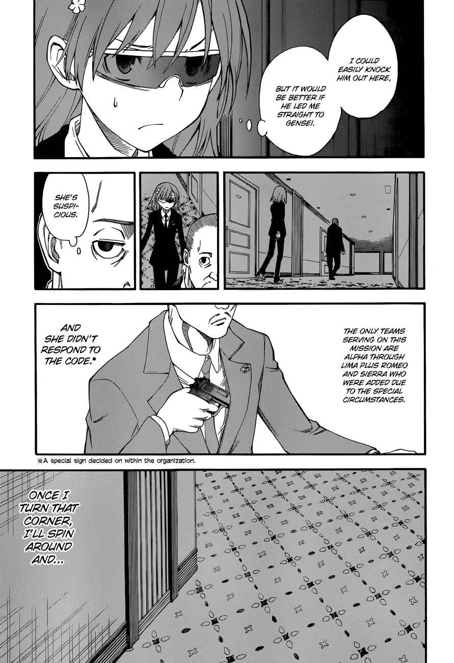 Toaru Majutsu no Index Gaiden: Toaru Kagaku no Railgun Chapter 57 - Page 11