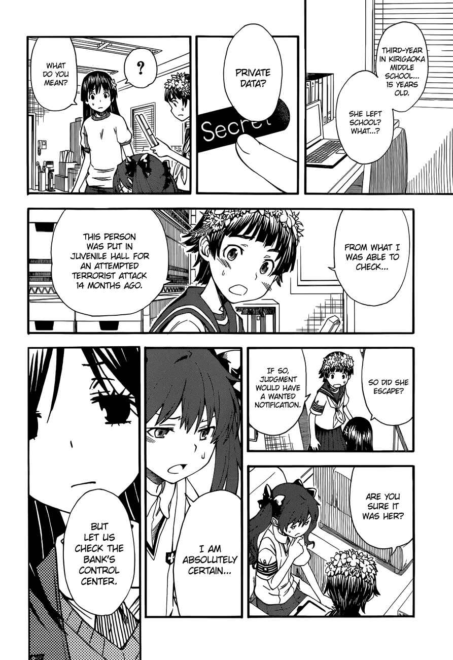 Toaru Majutsu no Index Gaiden: Toaru Kagaku no Railgun Chapter 57 - Page 16