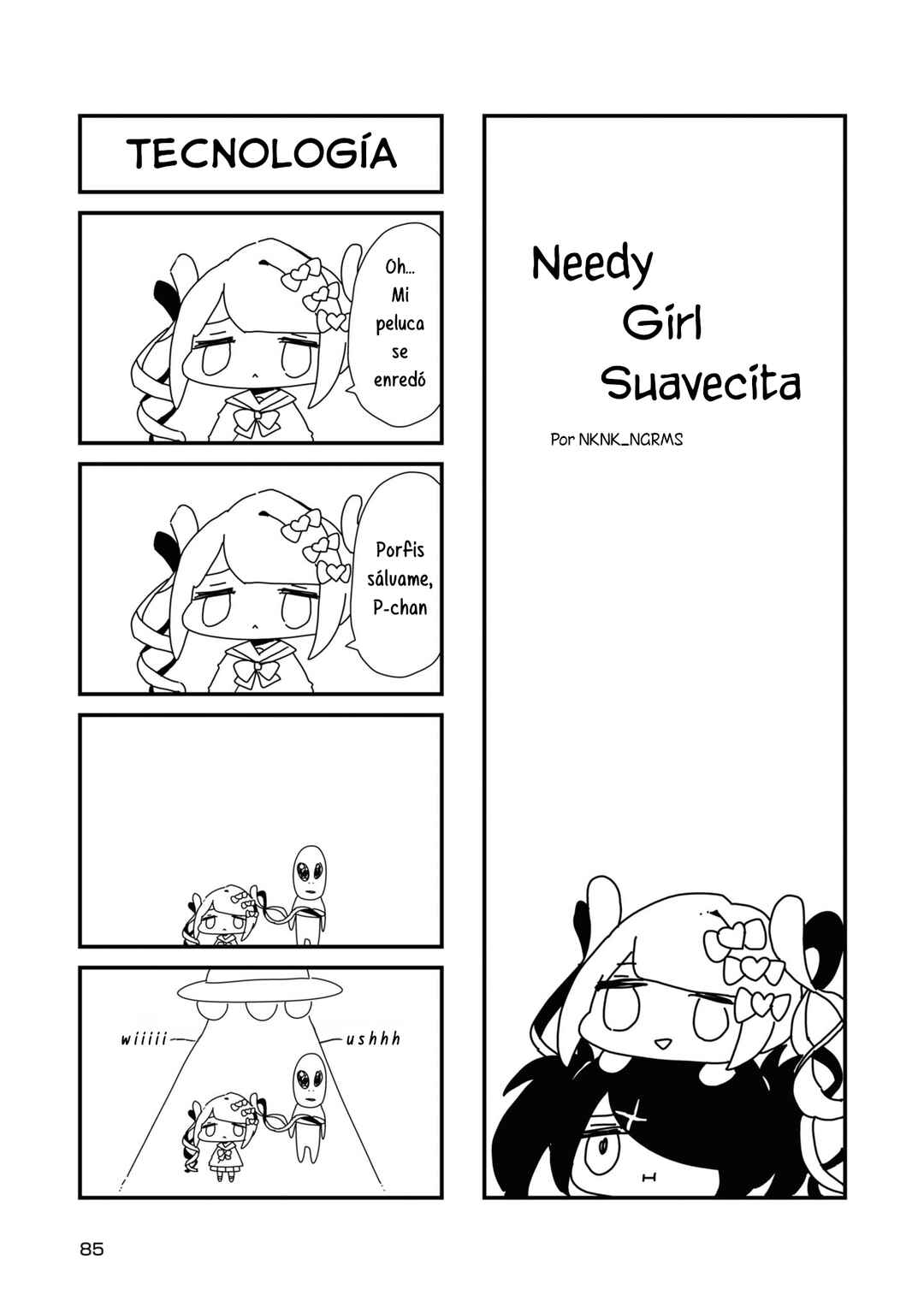 Chou Ten-chan! NEEDY GIRL OVERDOSE Koushiki Anthology Chapter 8 - Page 2