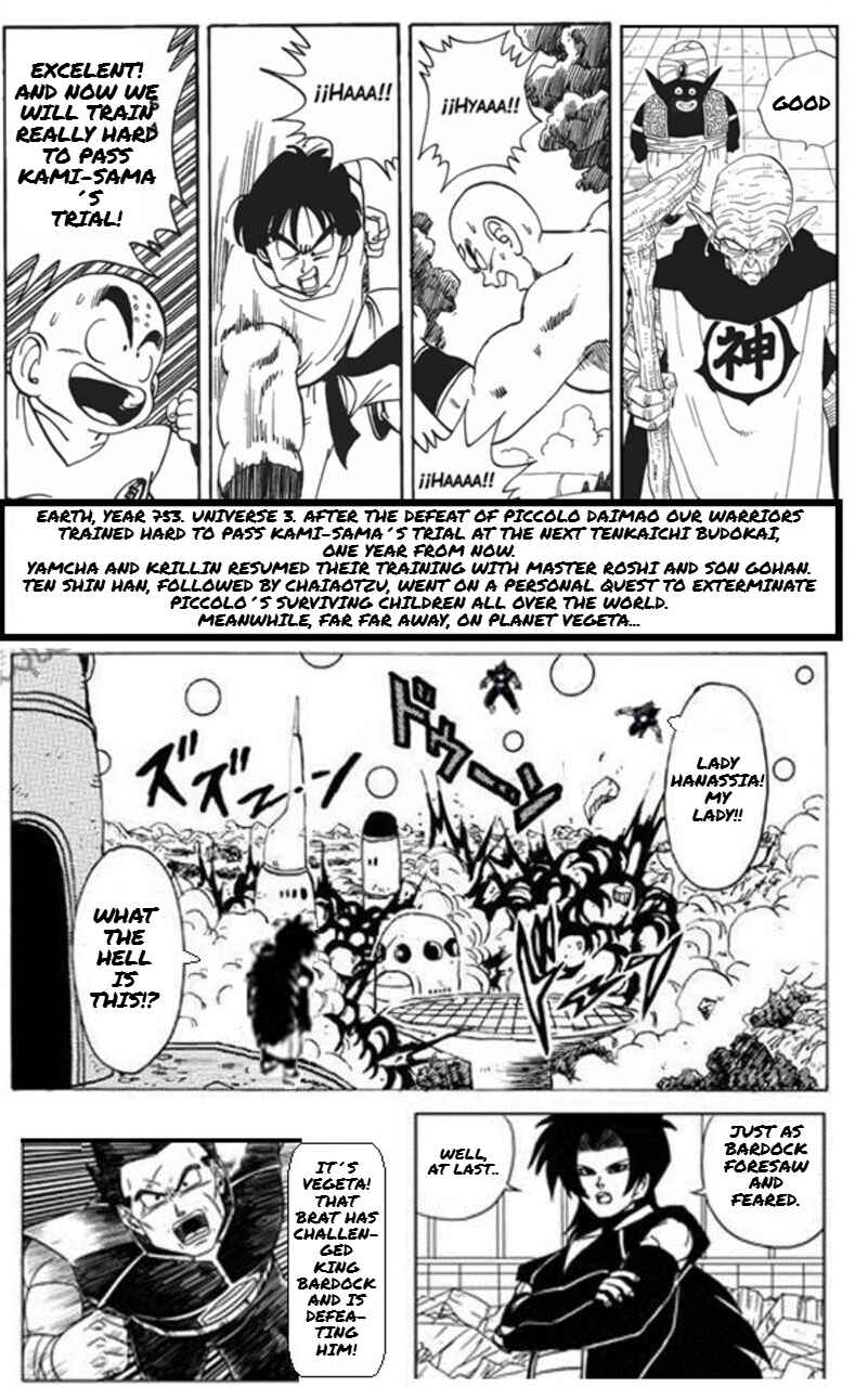 Dragon ball An Earth without Goku Chapter 9 - Page 2