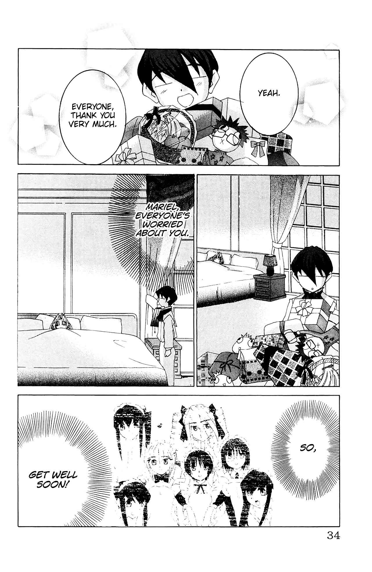 Hanaukyou Maid Tai Chapter 54 - Page 36