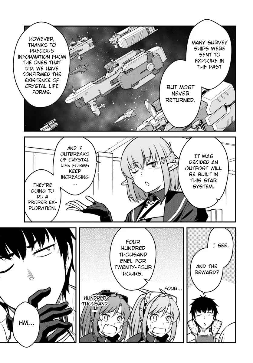 Mezametara Saikyou Soubi to Uchuusen-mochi datta node, Ikkodate Mezashite Youhei to shite Jiyuu ni Ikitai Chapter 53.2 - Page 11