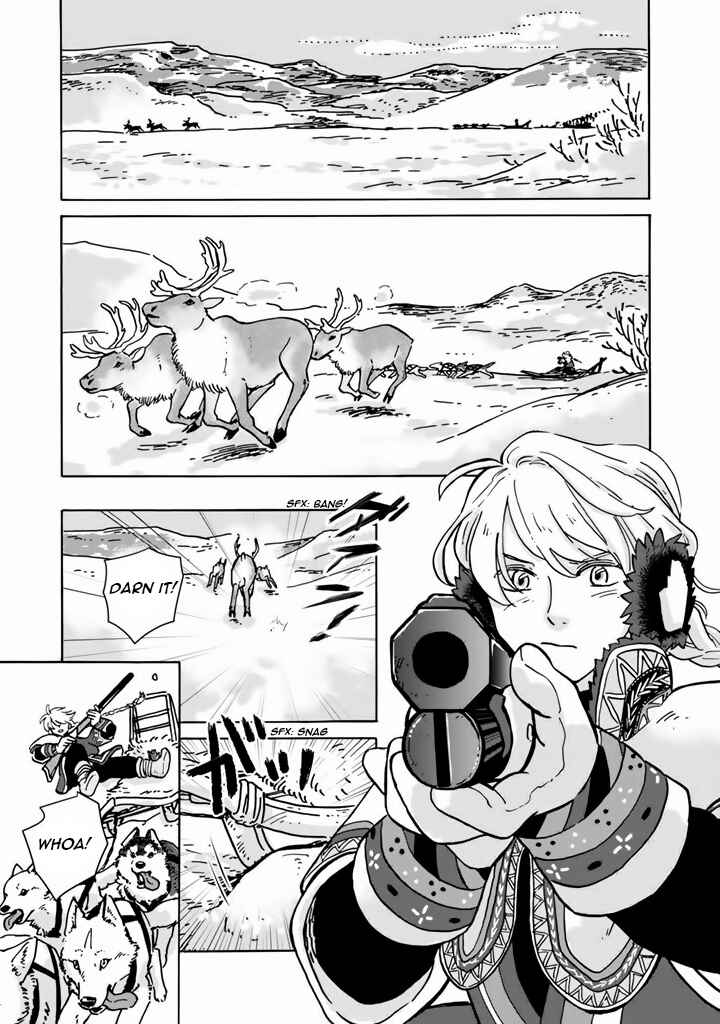 Hokuo Kizoku to Moukinzuma no Yukiguni Karigurashi Chapter 6 - Page 2