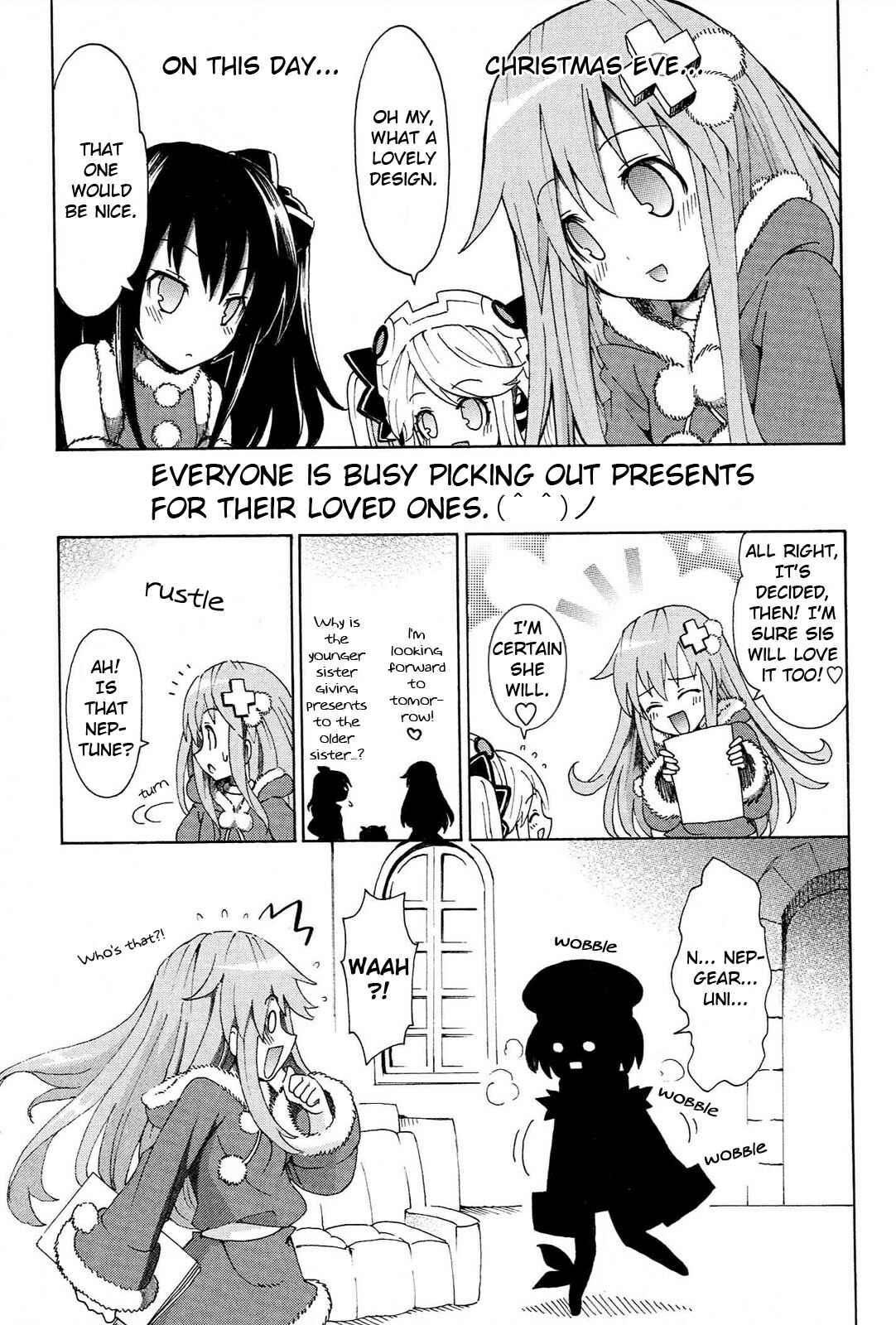 Choujigen Game Neptune - Megami Tsuushin Chapter 14 - Page 1