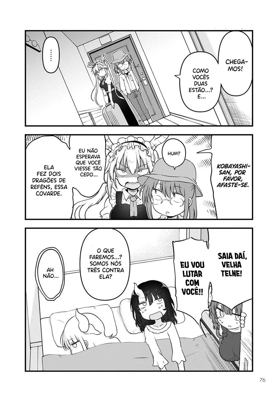 Kobayashi-san Chi no Maid Dragon Chapter 114 - Page 14